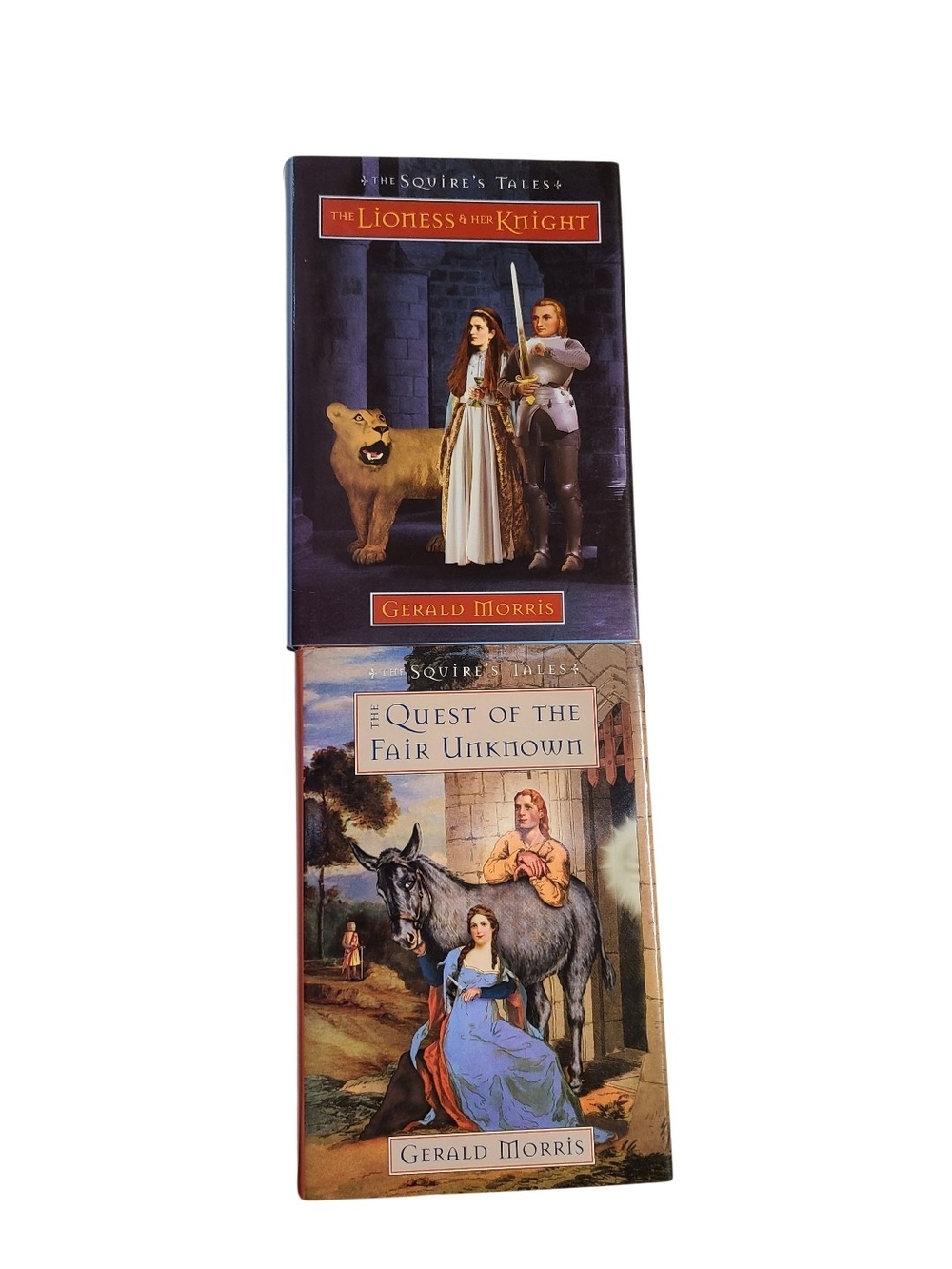 The Squire's Tales Books Gerald Morris Lot Lioness Knight Fair Unknown